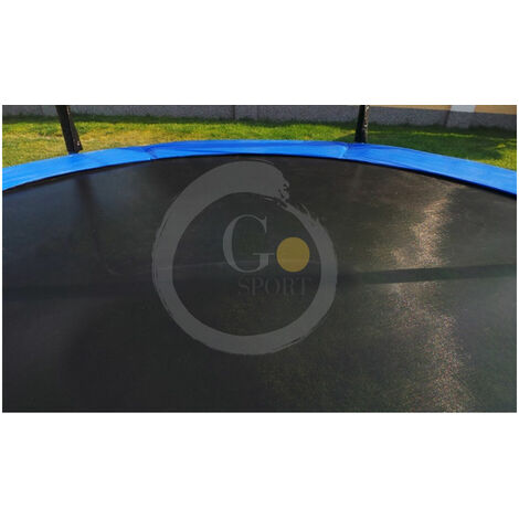 Trampolino tappeto elastico esterno da giardino Jumping Diametro 245cm con SCALETTA e RETE DI PROTEZIONEE