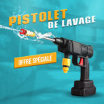 Pistolet électrique domestique à haute pression pour le lavage des voitures